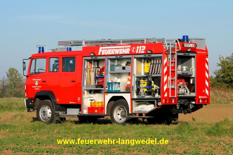 FF Langwedel, TLF 16-25, MB LN 1124 AF  - Schlingmann,VER-TL 63, hili offen