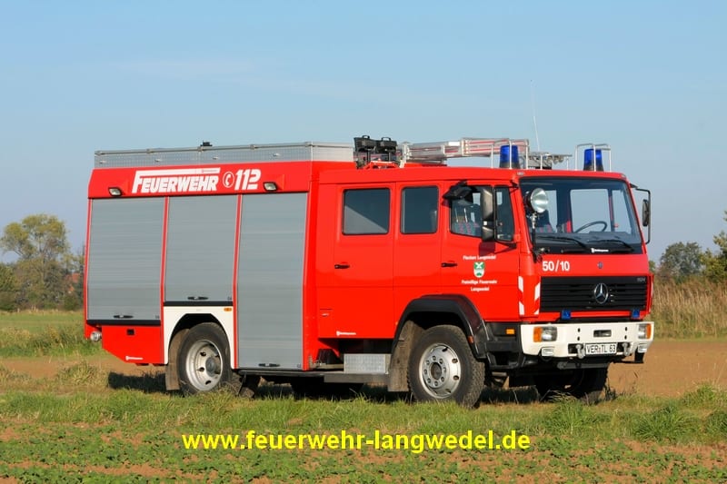 FF Langwedel, TLF 16-25, MB LN 1124 AF - Schlingmann,VER-TL 63, vore geschlossen