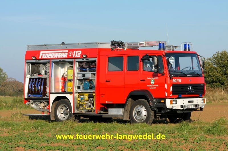 FF Langwedel, TLF 16-25, MB LN 1124 AF  - Schlingmann,VER-TL 63, vore offen
